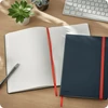 Beírókönyv kockás LEITZ B/5 80 lapos Cosy Soft Touch keményfedeles bársonyszürke
