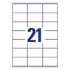Etikett AVERY 3481-10 70x41mm univerzális 240 címke/doboz 10 ív/doboz