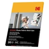 Fotópapír KODAK Photo Fabric 10x15 cm felragasztható és visszaszedhető 20 íves
