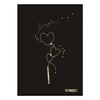 Füzet kockás STREET A/5 54 lapos Black&Gold