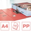 Iratrendező ESSELTE Colour Breeze Standard A/4 75 mm élvédős korall