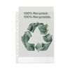 Lefűzhető genotherm ESSELTE Recycled  A/4 70 mikron narancsos 100 darabos