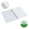 Spirálfüzet kockás ESSELTE A/5 80 lapos Colour Breeze korall
