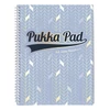 Spirálfüzet vonalas PUKKA PAD A/4 100 lapos Glee világoskék Spirálfüzet vonalas PUKKA PAD A/4 100 lapos Glee világoskék