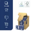 Szalvéta TORK Advanced 477825  2 rétegű 24x24 cm 1/4 hajtogatott kék