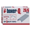 Tűzőkapocs BOXER Q 26/6 1000 darabos