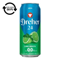 Alkoholmentes sör DREHER 24 lime-menta 0,0% 500 ml DRS Alkoholmentes sör DREHER 24 lime-menta 0,0% 500 ml DRS