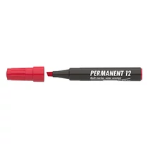 Alkoholos marker ICO Permanent 12 piros