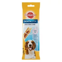 Állateledel jutalomfalat PEDIGREE Denta Stix Daily Oral Care közepes és nagytestű kutyáknak Állateledel jutalomfalat PEDIGREE Denta Stix Daily Oral Care közepes és nagytestű kutyáknak