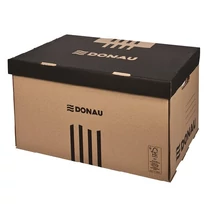 Archiváló konténer dobozoknak DONAU 555x370x315 mm felfelé nyíló tetővel barna Archiváló konténer dobozoknak DONAU 555x370x315 mm felfelé nyíló tetővel barna