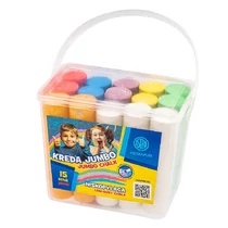 Aszfaltkréta ASTRA FUN vödrös jumbo 15 darabos Aszfaltkréta ASTRA FUN vödrös jumbo 15 darabos