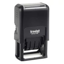 Bélyegző TRODAT Printy 4.0 4750 dátum ISO számmal fekete párna Bélyegző TRODAT Printy 4.0 4750 dátum ISO számmal fekete párna