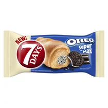 Croissant 7DAYS Super Max Oreo keksz töltelékkel 98 g