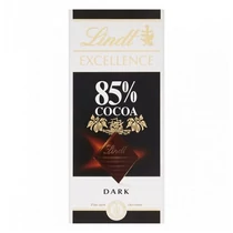 Csokoládé LINDT Excellence 85% Cocoa étcsokoládé 100 g