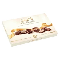 Csokoládé LINDT Pralinés Classic vegyesdesszert 200 g Csokoládé LINDT Pralinés Classic vegyesdesszert 200 g