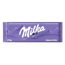 Csokoládé MILKA Alpesi tejcsokoládés 250 g Csokoládé MILKA Alpesi tejcsokoládés 250 g