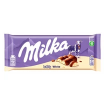 Csokoládé MILKA Bubbly White fehércsokoládés 95 g Csokoládé MILKA Bubbly White fehércsokoládés 95 g
