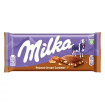 Csokoládé MILKA Földimogyorós-Karamellás 90 g Csokoládé MILKA Földimogyorós-Karamellás 90 g