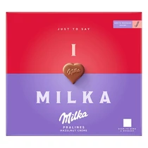 Csokoládé MILKA ILoveMilka mogyorókrémes 110 g Csokoládé MILKA ILoveMilka mogyorókrémes 110 g