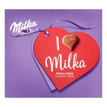 Csokoládé MILKA ILoveMilka mogyorókrémes 165 g Csokoládé MILKA ILoveMilka mogyorókrémes 165 g