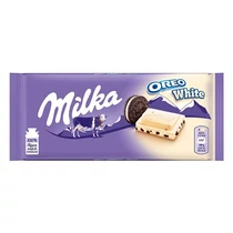 Csokoládé MILKA Oreo White fehércsokoládés 100 g