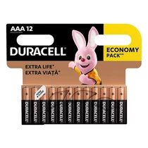 Elem mikro DURACELL Basic MN2400 AAA 12-es Elem mikro DURACELL Basic MN2400 AAA 12-es