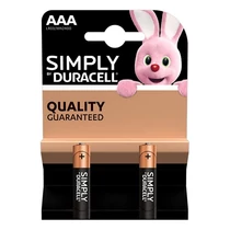 Elem mikro DURACELL Basic MN2400 AAA 2-es Elem mikro DURACELL Basic MN2400 AAA 2-es