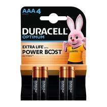 Elem mikro DURACELL Optimum AAA 4-es Elem mikro DURACELL Optimum AAA 4-es