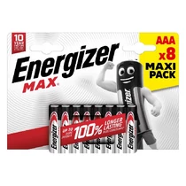 Elem mikro ENERGIZER "Max" AAA 8 darabos Elem mikro ENERGIZER "Max" AAA 8 darabos