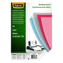 Előlap FELLOWES A/4 150 mikron víztiszta 100/csom Előlap FELLOWES A/4 150 mikron víztiszta 100/csom