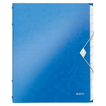 Előrendező LEITZ Wow A/4 PP 12 részes kék Előrendező LEITZ Wow A/4 PP 12 részes kék
