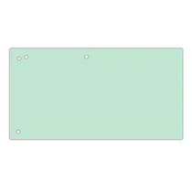 Elválasztócsík DONAU 105x235 mm karton szürke 100 darabos