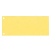 Elválasztócsík ESSELTE 105x240mm karton sárga 100 darabos Elválasztócsík ESSELTE 105x240mm karton sárga 100 darabos