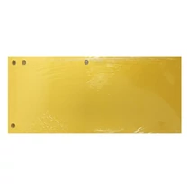 Elválasztócsík FORTUNA 105x235mm karton sárga 50 darabos
