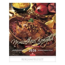 Falinaptár CSG 300x340mm álló Nemzetközi konyha 2026. Falinaptár CSG 300x340mm álló Nemzetközi konyha 2026.