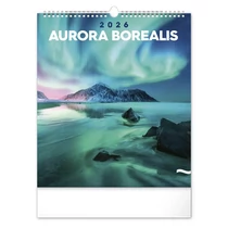 Falinaptár REALSYSTEM 300x340mm álló Aurora Borealis 2026. Falinaptár REALSYSTEM 300x340mm álló Aurora Borealis 2026.