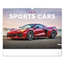 Falinaptár REALSYSTEM 480x330mm fekvő Cars 2026. Falinaptár REALSYSTEM 480x330mm fekvő Cars 2026.