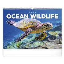 Falinaptár REALSYSTEM 480x330mm fekvő Wildlife 2026. Falinaptár REALSYSTEM 480x330mm fekvő Wildlife 2026.