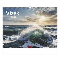 Falinaptár TOPTIMER T093 420x310mm fekvő Vizek 2026. Falinaptár TOPTIMER T093 420x310mm fekvő Vizek 2026.