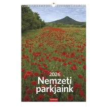 Falinaptár TOPTIMER T094 220x330mm álló Nemzeti parkjaink 2026. Falinaptár TOPTIMER T094 220x330mm álló Nemzeti parkjaink 2026.
