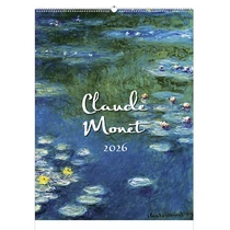 Falinaptár TOPTIMER T096 420x560mm álló Claude Monet 2026. Falinaptár TOPTIMER T096 420x560mm álló Claude Monet 2026.