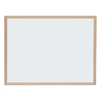 Fehértábla mágneses OPTIMA fakeret 90x60 cm