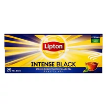 Fekete tea LIPTON Intense Black 25x1,5 g Fekete tea LIPTON Intense Black 25x1,5 g