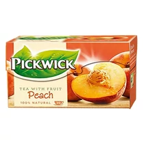 Fekete tea PICKWICK ízesített őszibarack 20 filter/doboz Fekete tea PICKWICK ízesített őszibarack 20 filter/doboz