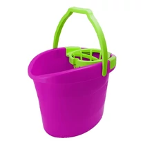 Felmosó vödör BONUS csavarókosárral 18L lila-zöld Felmosó vödör BONUS csavarókosárral 18L lila-zöld
