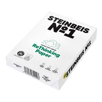Fénymásolópapír STEINBEIS NO 1. ISO 70-s A/3 újrahasznosított 80 g 500 ív/csomag Fénymásolópapír STEINBEIS NO 1. ISO 70-s A/3 újrahasznosított 80 g 500 ív/csomag