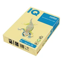 Fénymásolópapír színes IQ Color A/4 160 g pasztell vanília BE66 250 ív/csomag