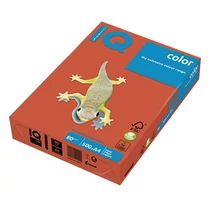Fénymásolópapír színes IQ Color A/4 80 g intenzív téglavörös ZR09 500 ív/csomag Fénymásolópapír színes IQ Color A/4 80 g intenzív téglavörös ZR09 500 ív/csomag