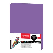 Fénymásolópapír színes OPTIMA A/4 80 g lila 500 ív/csomag Fénymásolópapír színes OPTIMA A/4 80 g lila 500 ív/csomag