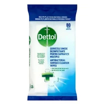 Fertőtlenítő törlőkendő DETTOL 80 darabos Fertőtlenítő törlőkendő DETTOL 80 darabos